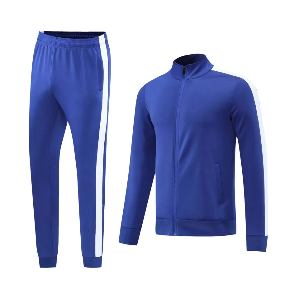 Vogue Top Quality Mens Cotton Kit All Football Club Soccer Custom Training Football Tracksuit jogging wear