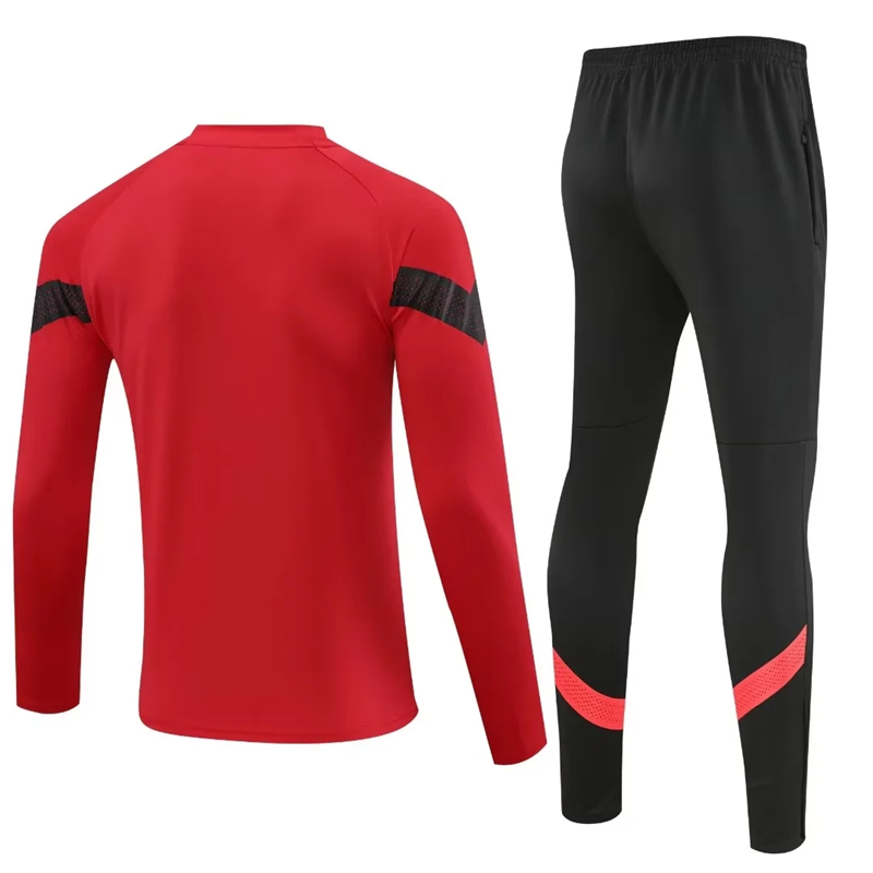 New Football Jersey Jacket Long Sleeve Training Jersey Pants Men's Fan track suits jogging suits