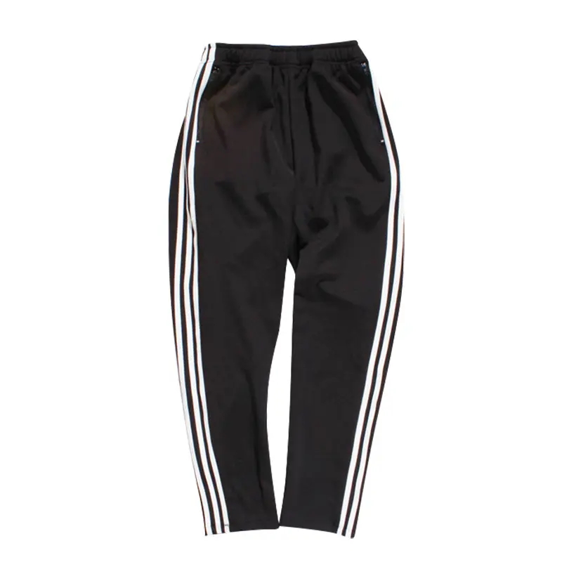 custom Casual jogging track pants sweatpants stripe joggers men trackpants  Jogger Track Pants Elastic Waistband Mens Flare Sweatpants For Men