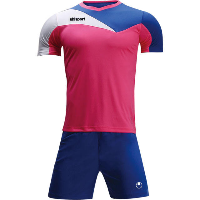 Fashion soccer wear Football Kits Full Set Soccer Kit Custom Soccer Jersey Quick Dry Football Shirt Men Soccer Wear