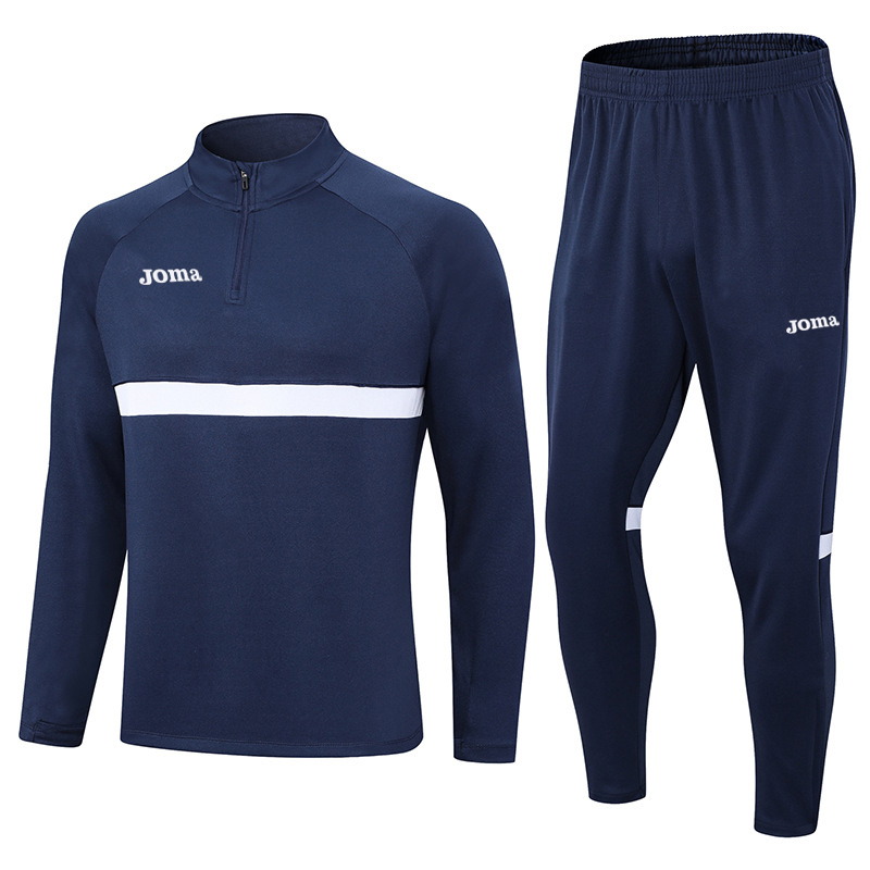 Quick Dry Customized Team Name Tracksuits for mens Kids Boys Training Set Football Soccer kits